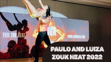 Paulo and Luiza, Perform a Brazilian Zouk Choreography at Zouk Heat 2022