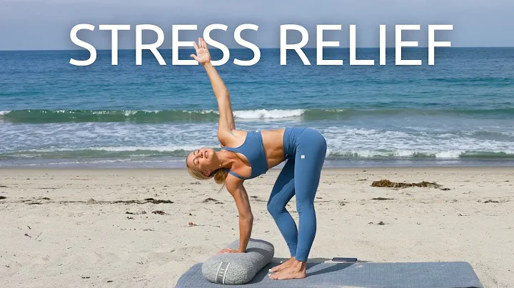 30Min Full Body Yoga/Stretch For Stress + Positivity