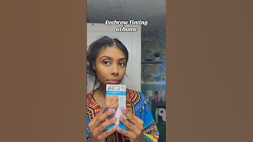 Tinting eyebrows at home. #eyebrowtutorial #eyebrow #eyebrowtint #tinting #howto #makeuptutorial