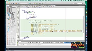 Xây dựng Giỏ hàng với JSP, Servlet và MySQL (p2)