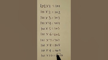Table trick of 101 | 101 ka table  #maths #shortsfeed #viralshort #mathtrick #multiplication #table