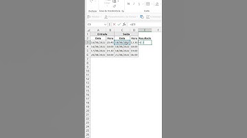 Cálculo de horas em datas diferentes no Excel #excelbr