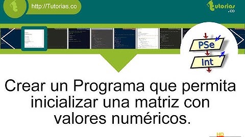arreglos – pSeint (inicializacion de matriz)