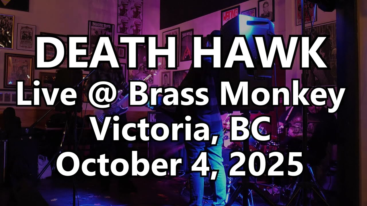 Death Hawk: Live @ Brass Monkey - October 4, 2025
