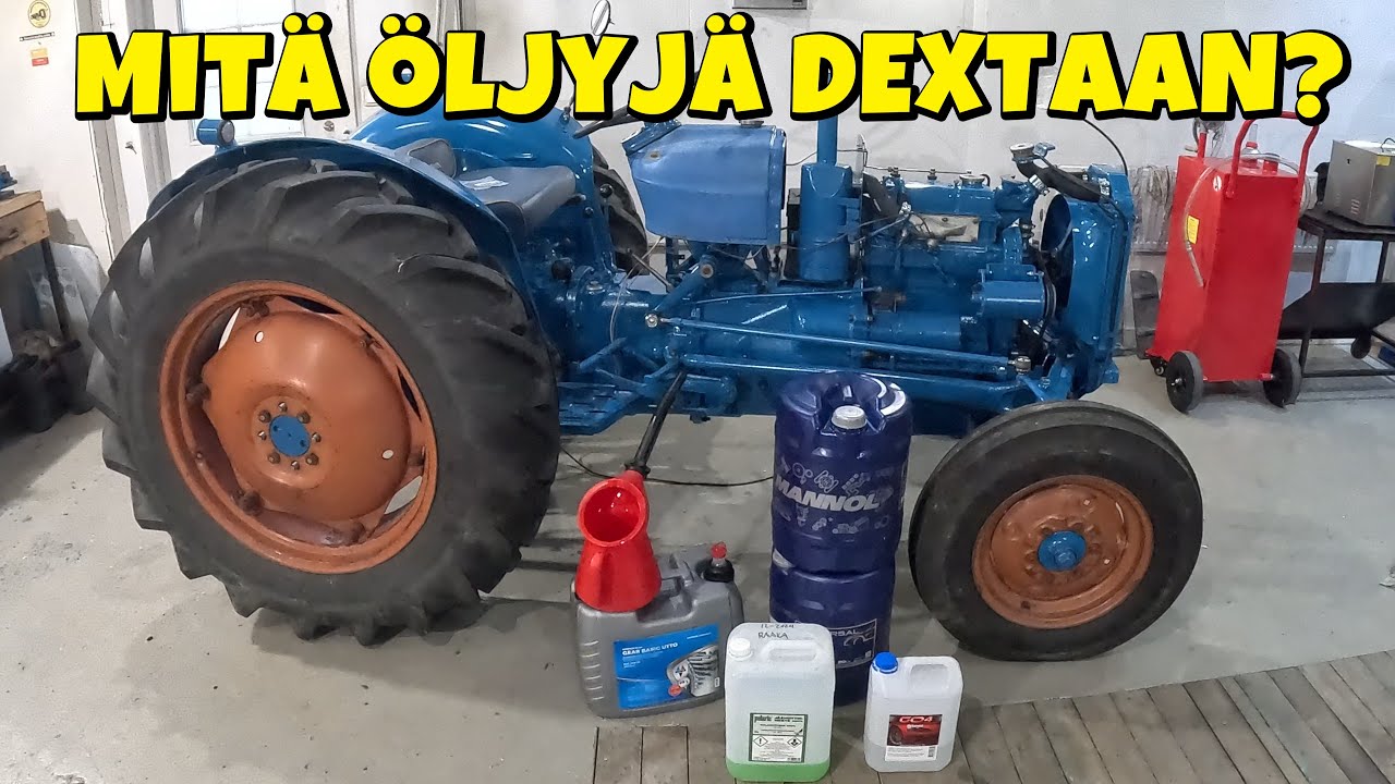 Dextaan Nestetäytöt - öljyä ja jäähdytinneste