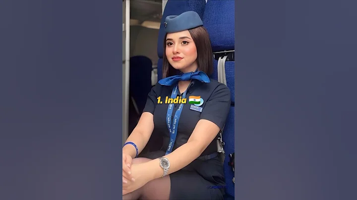 Top 10 Beautiful 😍 Air Hostess Uniform 🥋 Of Different Countries Part 7 #shorts #ytshorts
