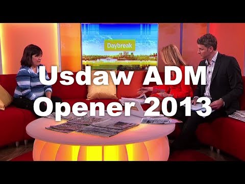 Usdaw ADM Opener 2013