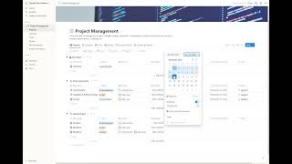 Notion Project Management Template (with Calendar, Kanban and Sprints) Notion Project Management Template (with Calendar, Kanban and Sprints)