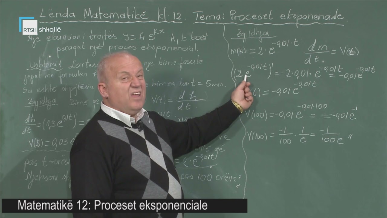 Matematikë 12 - Proceset eksponenciale