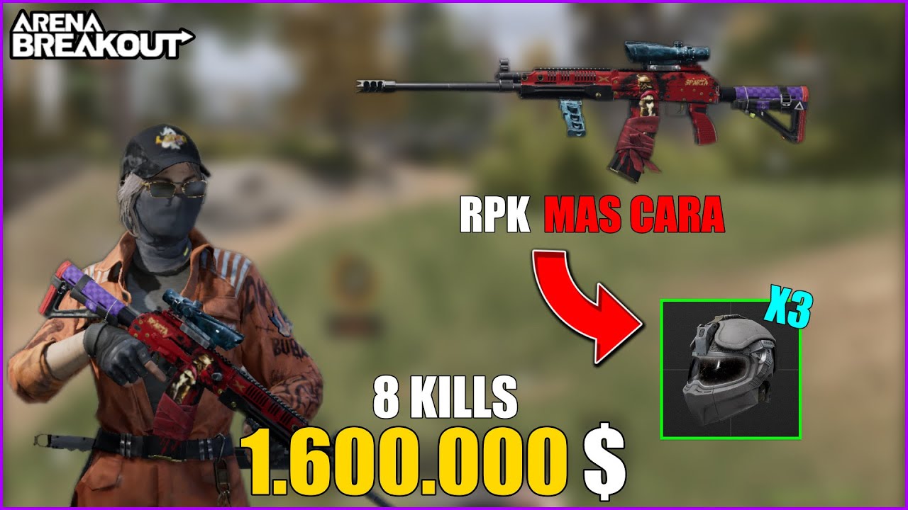 Juego Con La RPK MAS CARA Vs T6  😳 | ARENA BREAKOUT