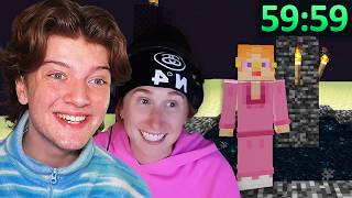 Coaching KatieBs FIRST Minecraft Speedrun