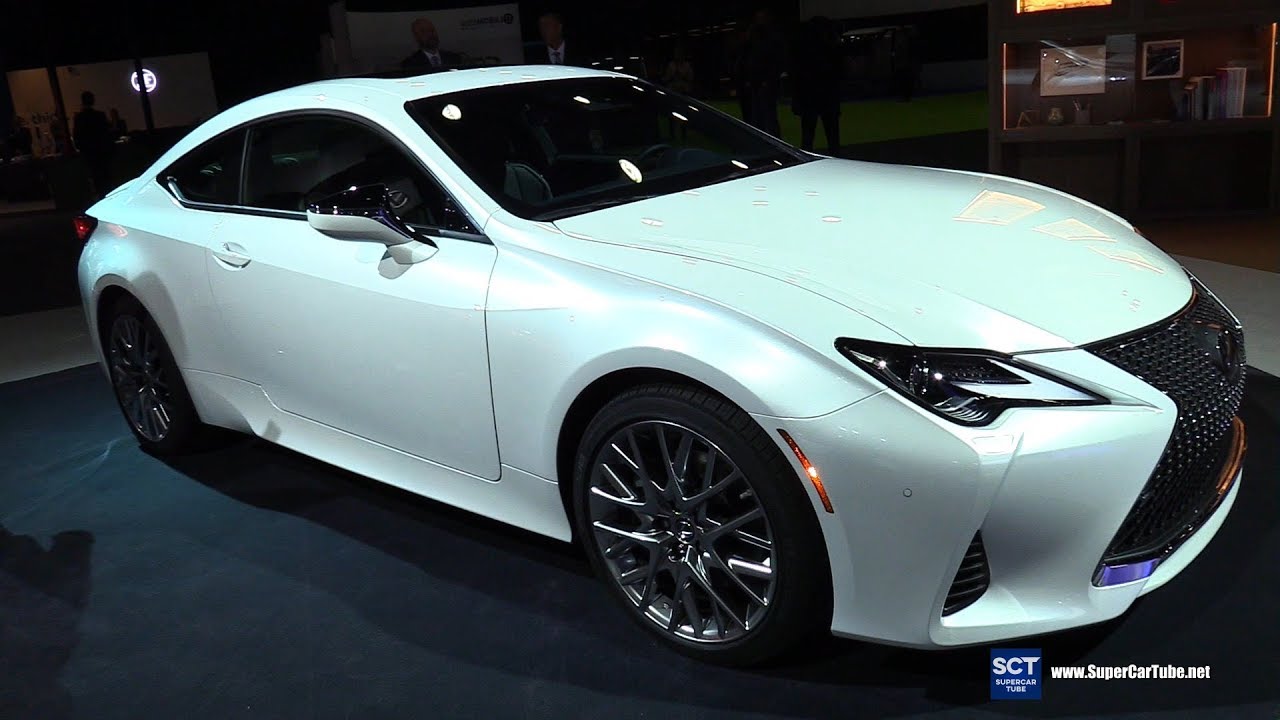 2019 Lexus Rc 300 Exterior And Interior Walkaround 2019 Detroit Auto Show