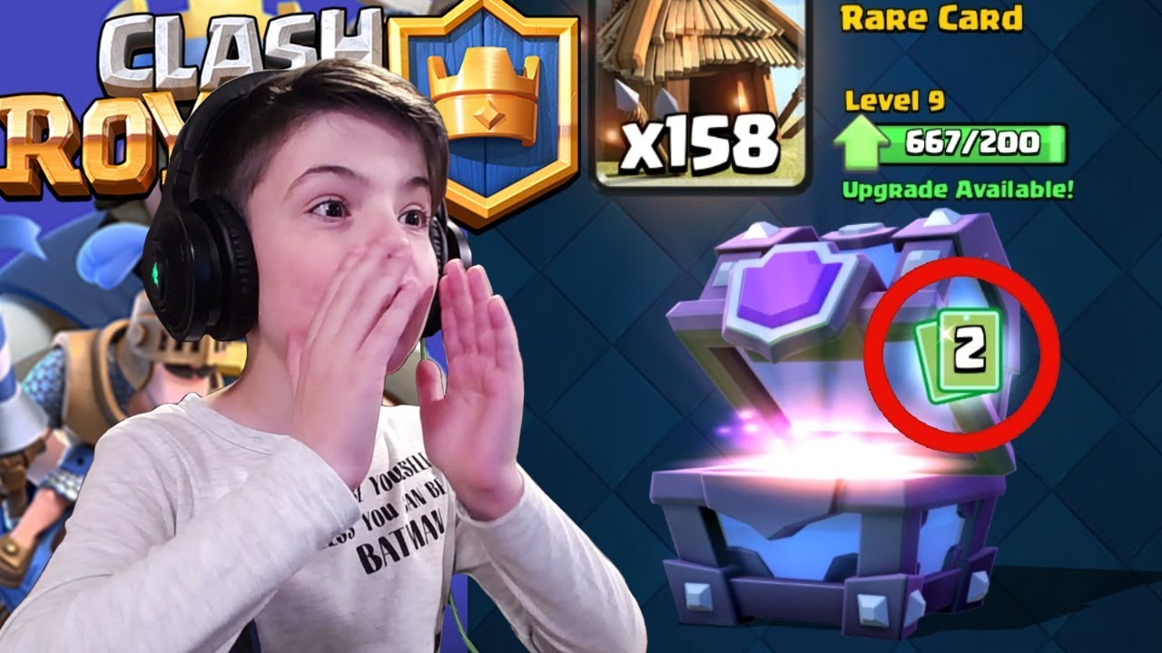 2x LEGENDARY CARDS IN SUPER MAGICAL CHEST? Clash Royale YouTube