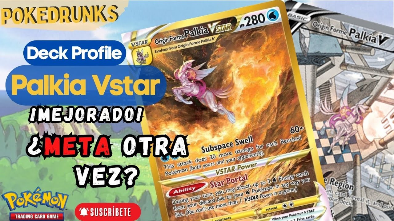 Deck Profile - Palkia Forma Origem V-Astro #anime #tcg #deckprofile #t