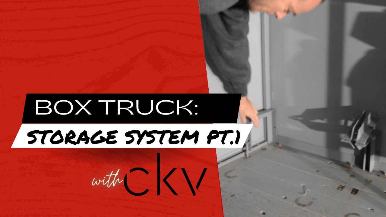 Box Truck Storage System Part 1 YouTube