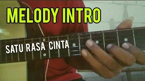 TUTORIAL MELODY INTRO | Arief - Satu rasa cinta