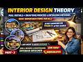 Class 3- Interior Desig Theory Full details+drafting process and detailng methods Must Watch-#chatgp