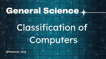 Classification of Computer (IT Series of GSA)