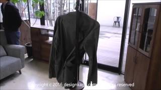 【デザイン家具 com】カフェ風デザインのコートハンガー