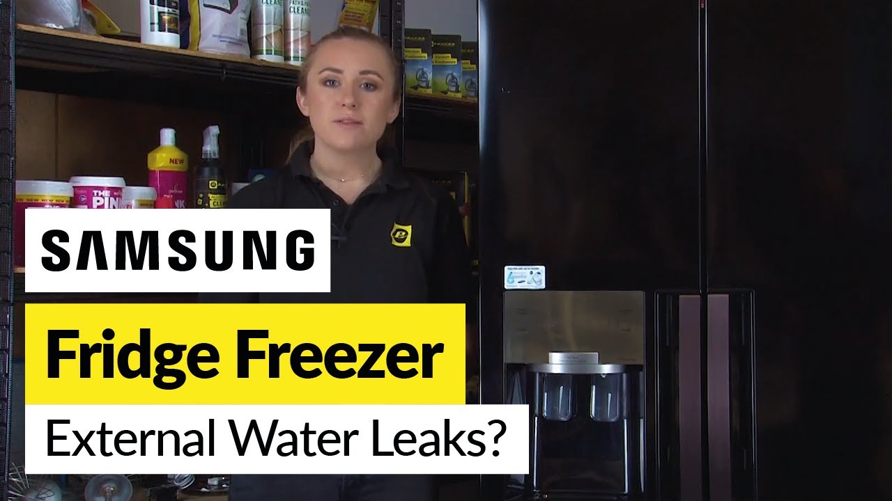 Samsung Refrigerator Leaks Water? (Causes of Fridge Water Leaks) YouTube