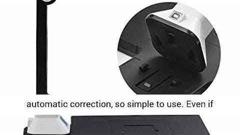 Document Camera, Portable High Definition Scanner, with Real time Projection Video