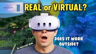I Scanned My Backyard in Meta Horizon Hyperscape... You Won’t Believe the Results REAL vs VIRTUAL