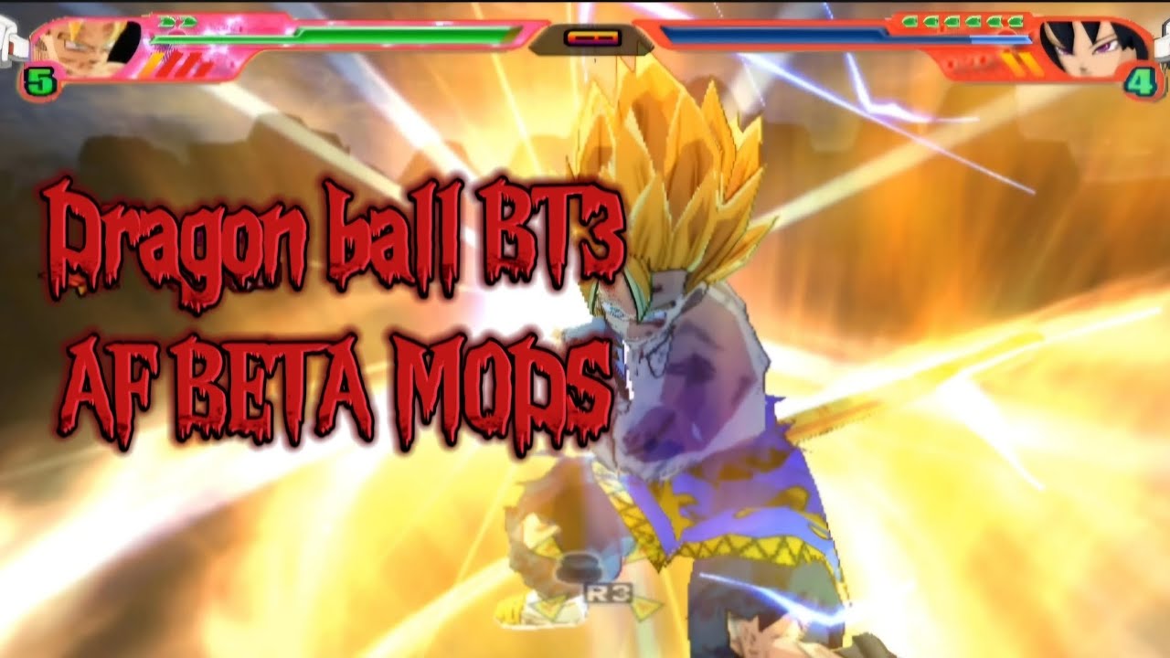 DRAGON BALL BT3 - STORY MODE - AF BETA MODS 