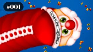 Worms zone.io Marry christmas special Snake Gameplay | Saamp wala game | Snake Game | Rắn Săn Mồi