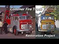 Commer Magirus Fire Truck Turntable Ladder Restoration Project