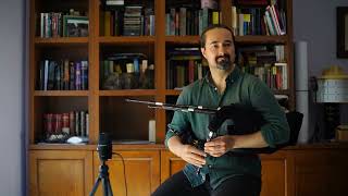 Comboset Ad Of Scottish Smalpipes. D Chanter Tunes In G.