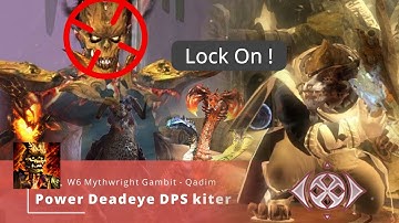 Guild Wars 2 - Raid Gameplay Wing 6 Qadim - power Deadeye kiter (EN/TH sub)