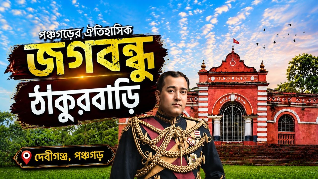 কোচবিহারের রাজার তৈরি জগবন্ধু ঠাকুর বাড়ি |দেবিগঞ্জের ঐতিহাসিক স্থান |Panchagarh Tour| @NHNazirVlogs