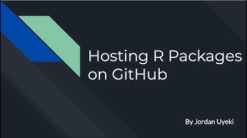 How to Create and Host an R Package on GitHub | Jordan Uyeki