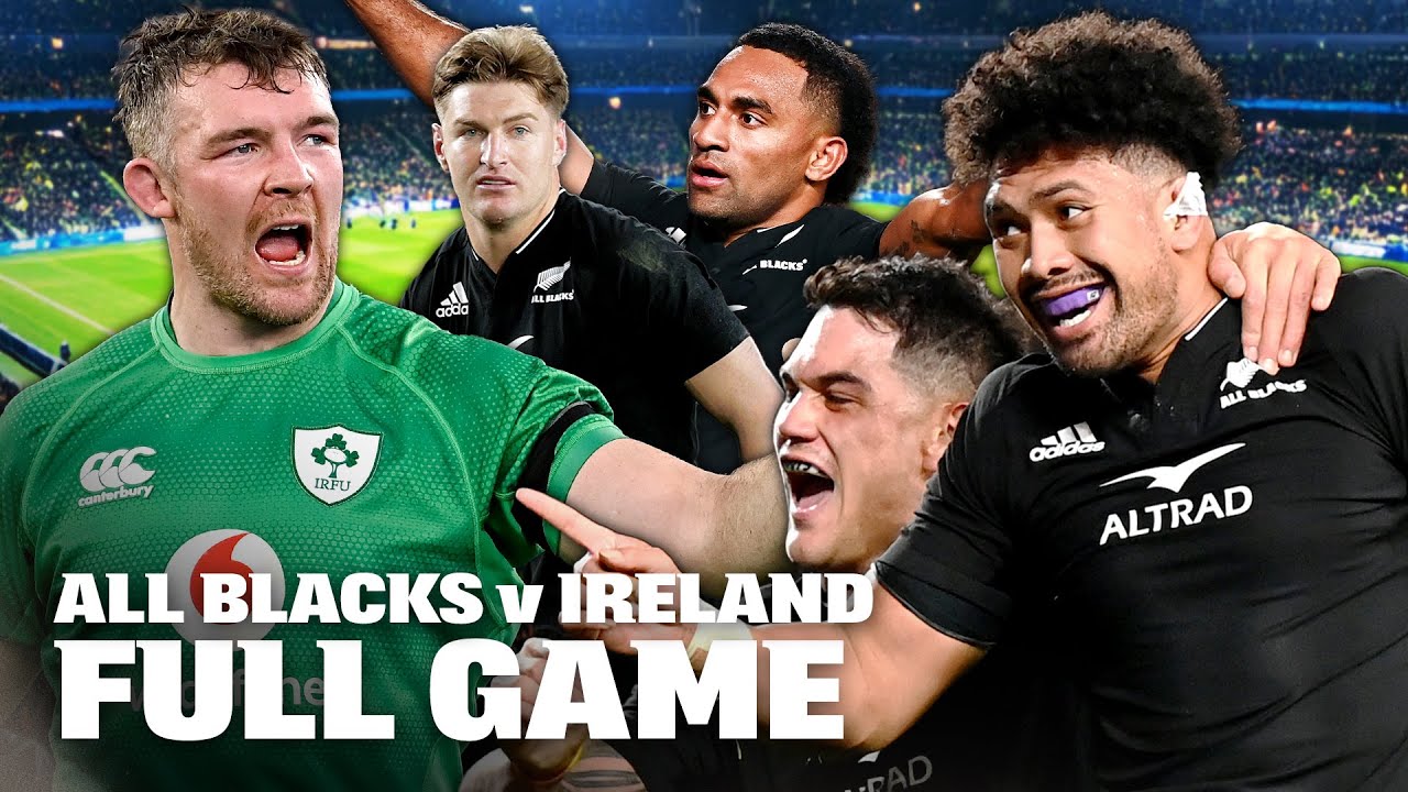 UNBELIEVEABLE Ardie Savea Performance! FULL GAME | All Blacks v Ireland | Eden Park, 2022
