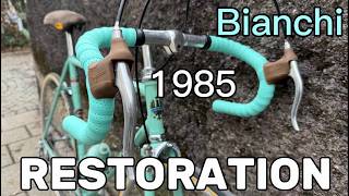 Bianchi Rekord 745 1985 Restoration | Bringing a Vintage Italian Classic Back to Life