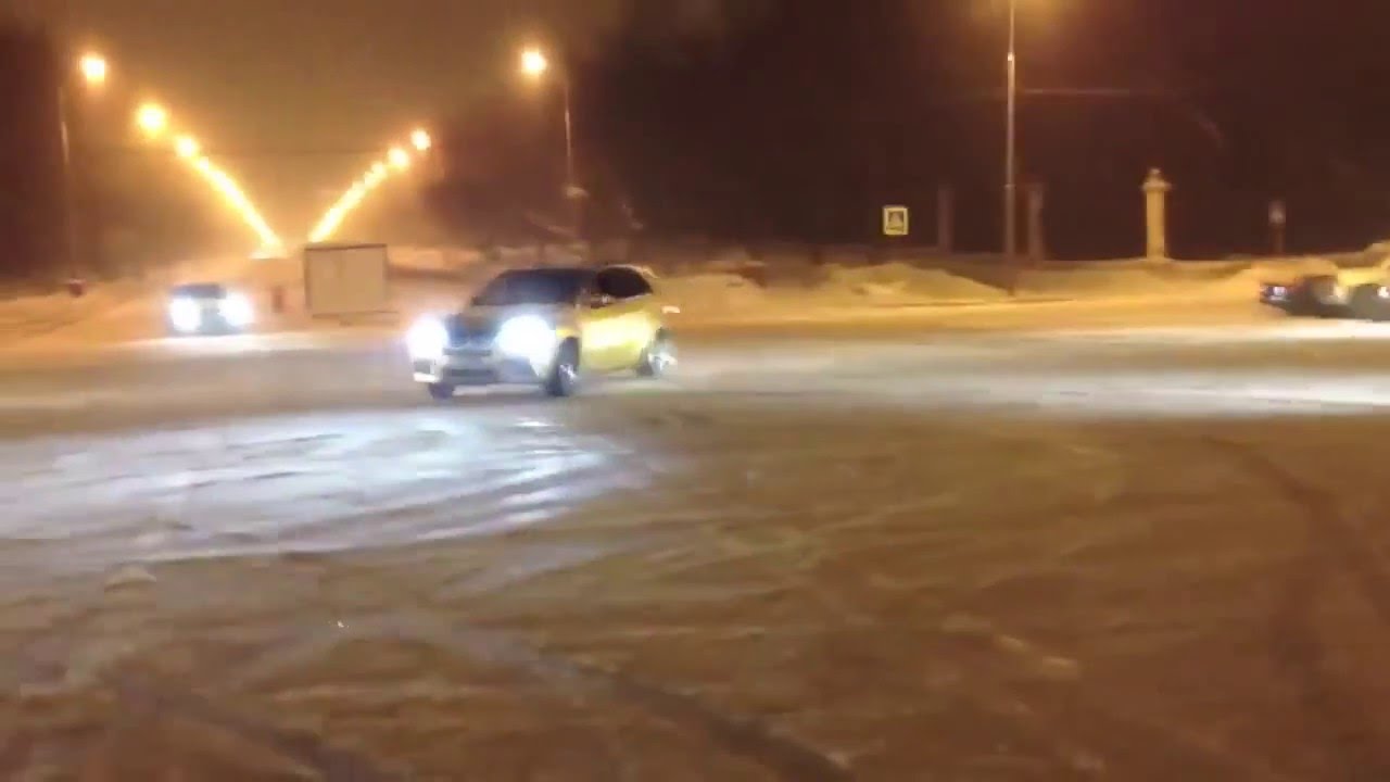 Москвич валит боком