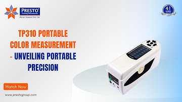 TP310 Portable Color Measurement  - Unveiling Portable Precision | Presto Group