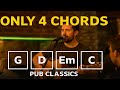 20 Popular Songs with Just 4 Chords (G, D, Em, C)