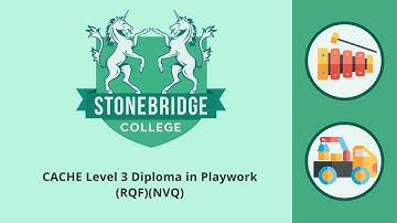 Diploma in Playwork CACHE Level 3 (RQF) (NVQ) Course from Stonebridge Colleges