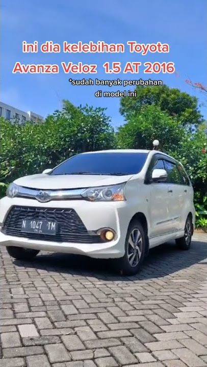 TOYOTA AVANZA VELOZ AT 2016