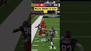 Keith Byars 80 Yard Intense Touchdown