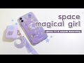 decorating iphone 11 & airpods 🌙  space magical girl