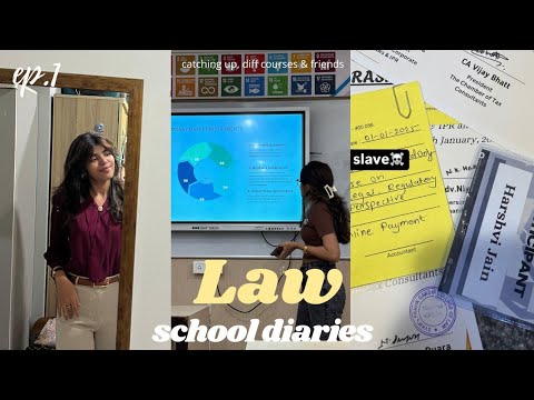 A Week in My Life at Law School ⚖️ | coping with changes, finding balance, friends & seminars