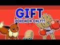 Can you beat Pokémon FIRE RED using only GIFT POKEMON? (NO ITEMS)