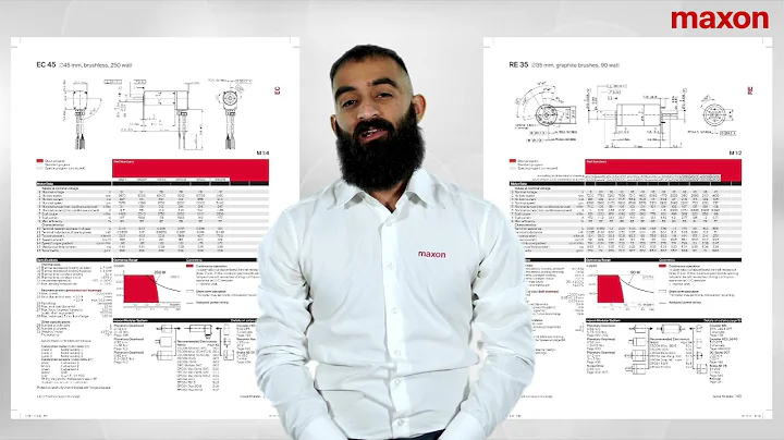 maxon Datasheets Explained
