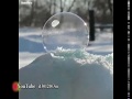 МЫЛЬНЫЙ ПУЗЫРЬ на МОРОЗЕ.  Soap  bubble  on  the  Frost