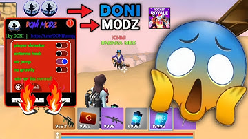 DONI MODZ HACKING 😱 | EVERYTHING 9999 + | PLAYING WITH @dragonwarrio1 | HOW TO HACK IN ROCKETROYALE