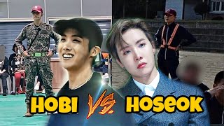 j-hope Corporal :  Hobi Mentoring Trainees vs BTS