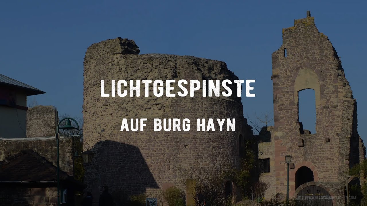 LICHTGESPINSTE - 3D Videomapping - Burg Hayn, Dreieich - Teaser