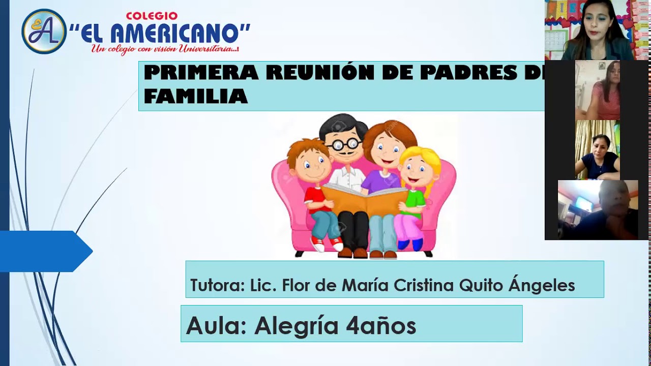 REUNIÓN DE PADRES VIRTUAL YouTube